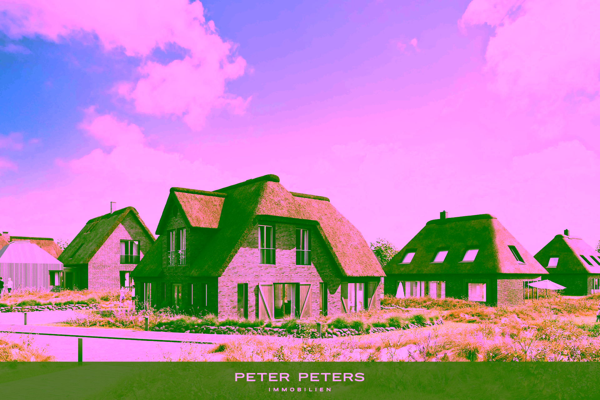 Haus Düne – F 15 Luxuriöses Ferienhaus unter Reet in List auf Sylt - Titelbild (17849)