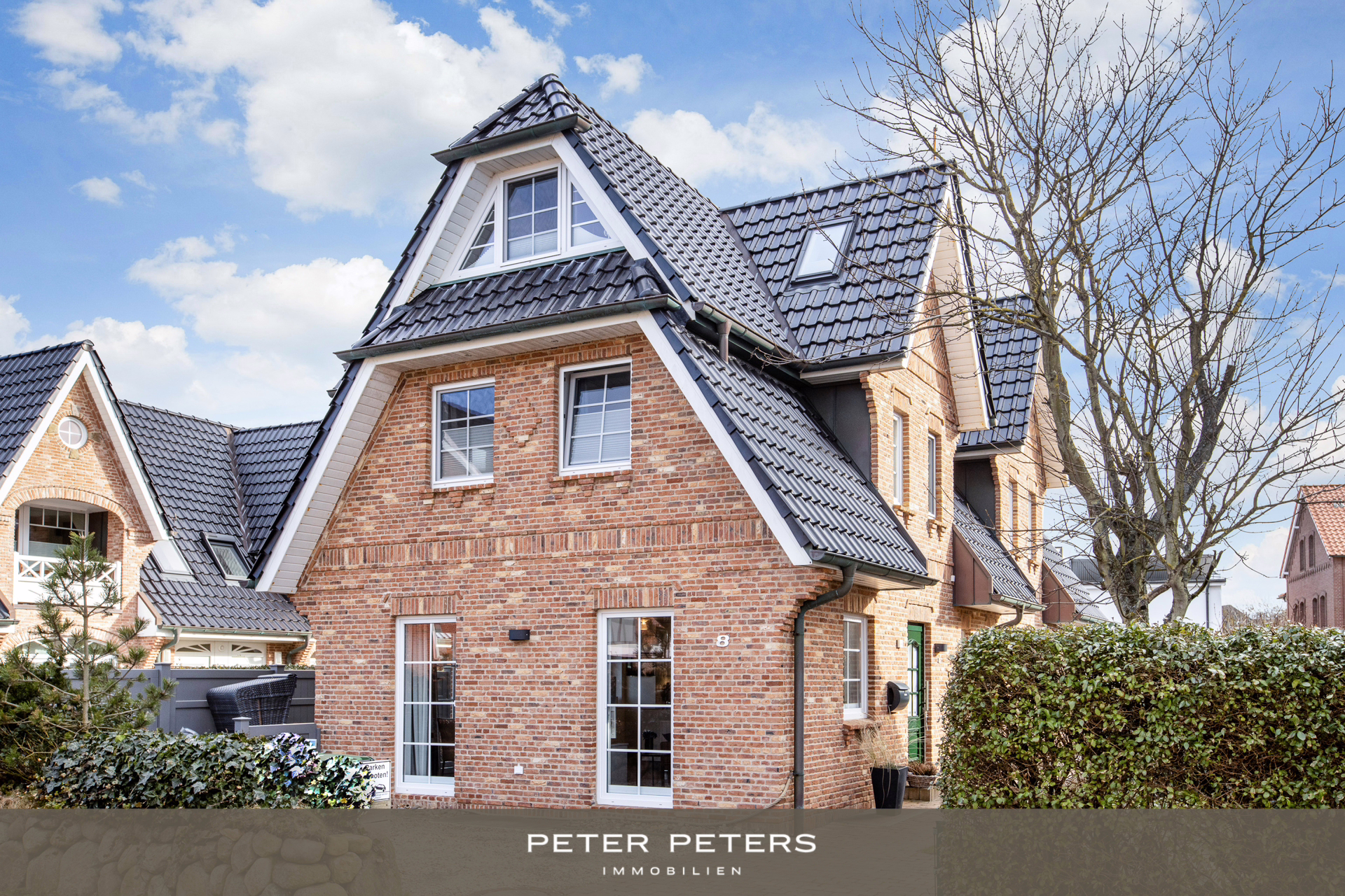 Neuwertige Doppelhaushälfte in stadt- und strandnaher Lage -Dauerwohnung-, 25980 Westerland, Doppelhaushälfte