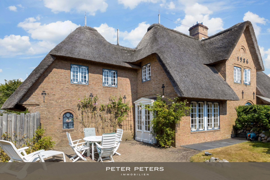 Titelbild - Schönes Friesenhausteil unter Reet in ruhiger Lage von Kampen