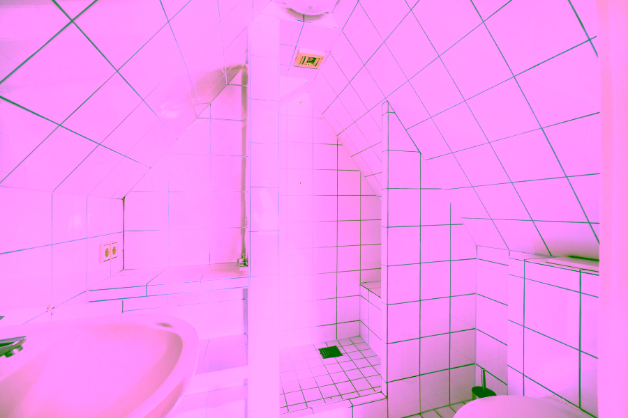 Bild - Reetgedecktes Reihenendhaus in einem wieder errichteten Friesenhof