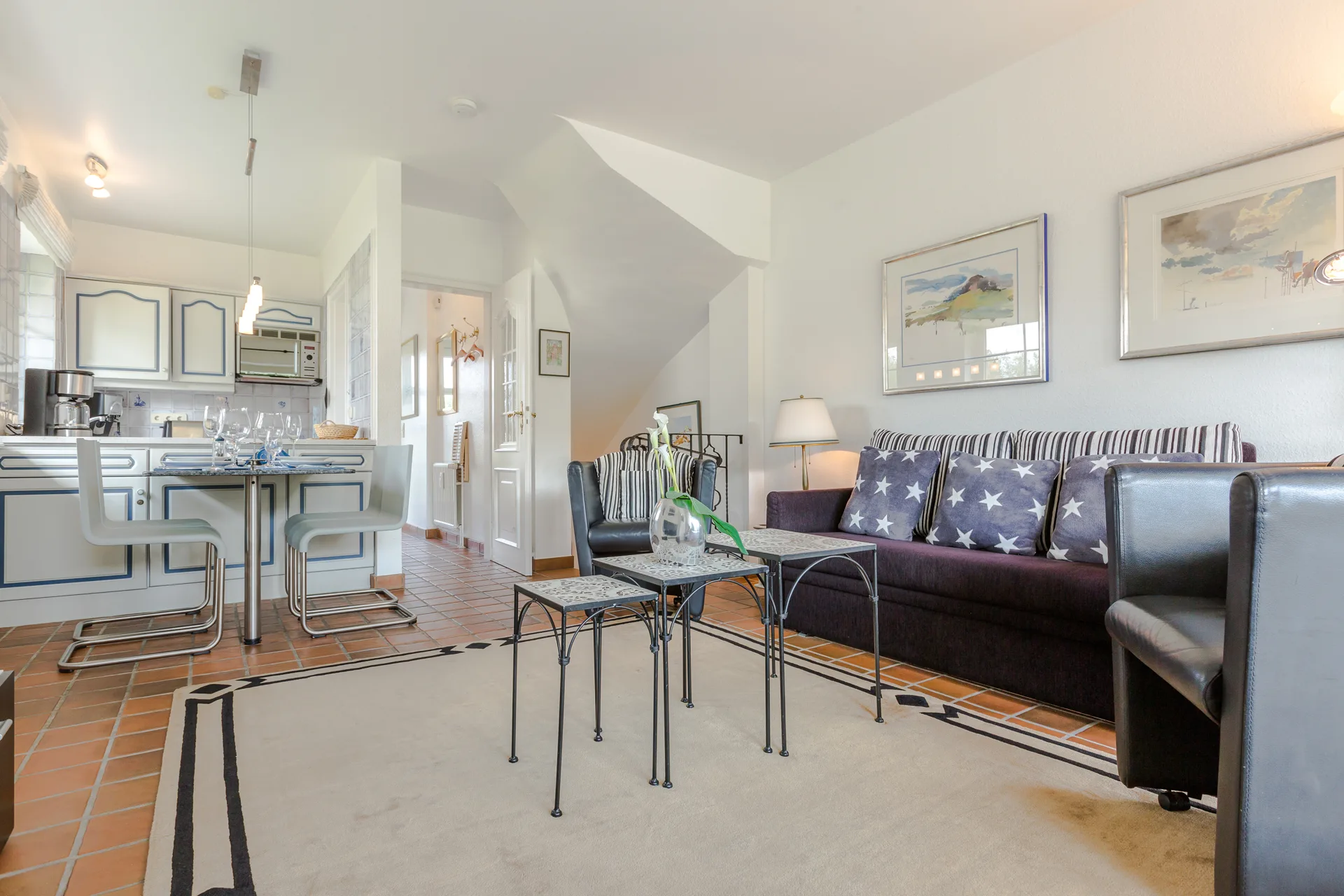 Bild - Charmante Erdgeschosswohnung zwischen Weststrand und Dorfteich mit sonniger Terrasse
