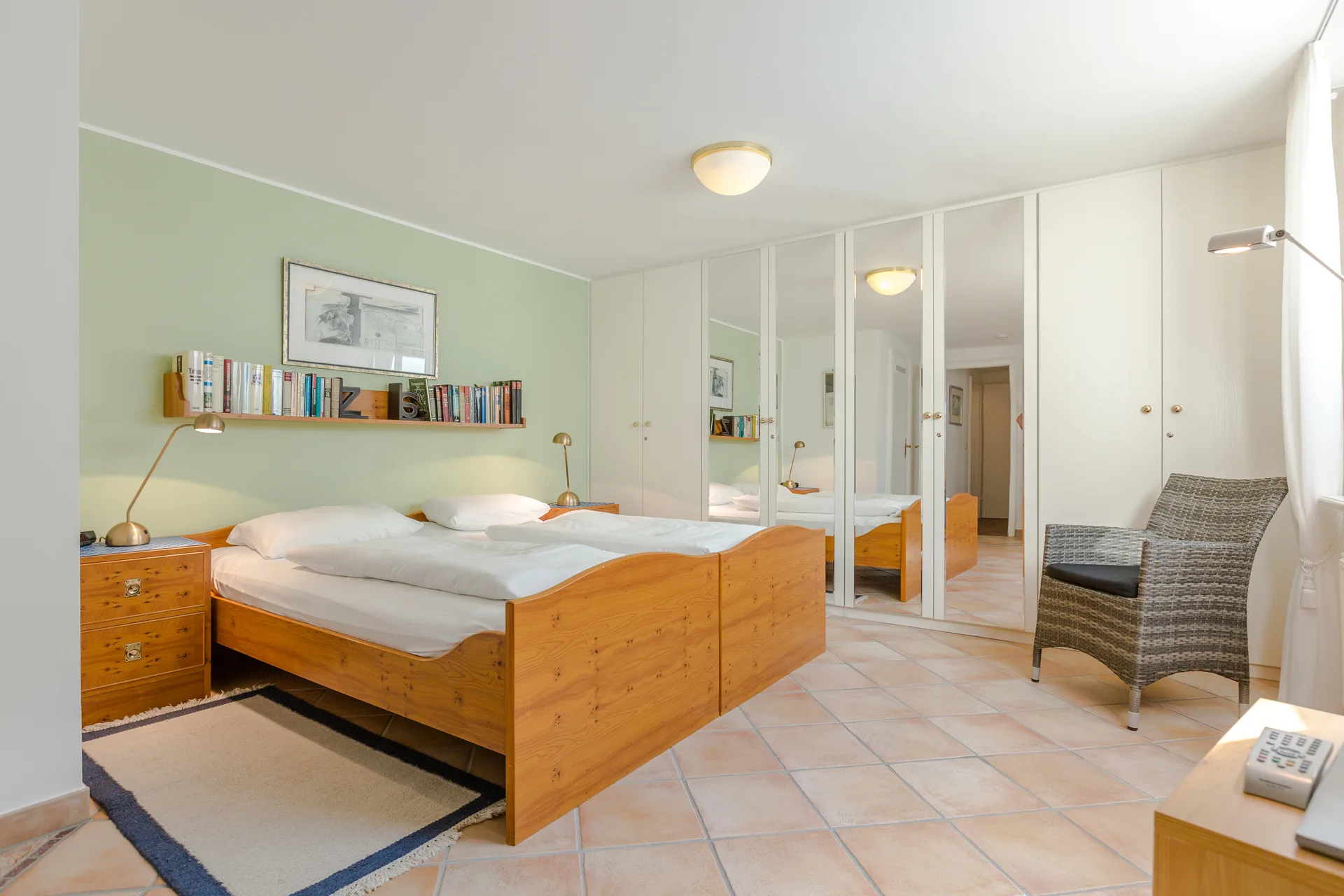 Bild - Charmante Erdgeschosswohnung zwischen Weststrand und Dorfteich mit sonniger Terrasse