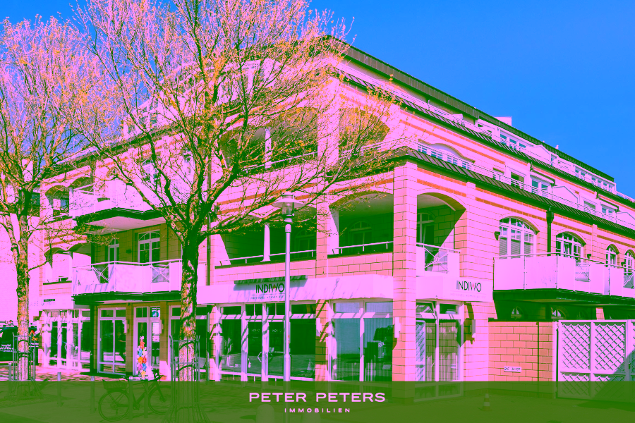 Titelbild - Zwei Zimmer Wohnung im Herzen von Westerland mit Fahrstuhl, Tiefgarage und Wellnessbereich