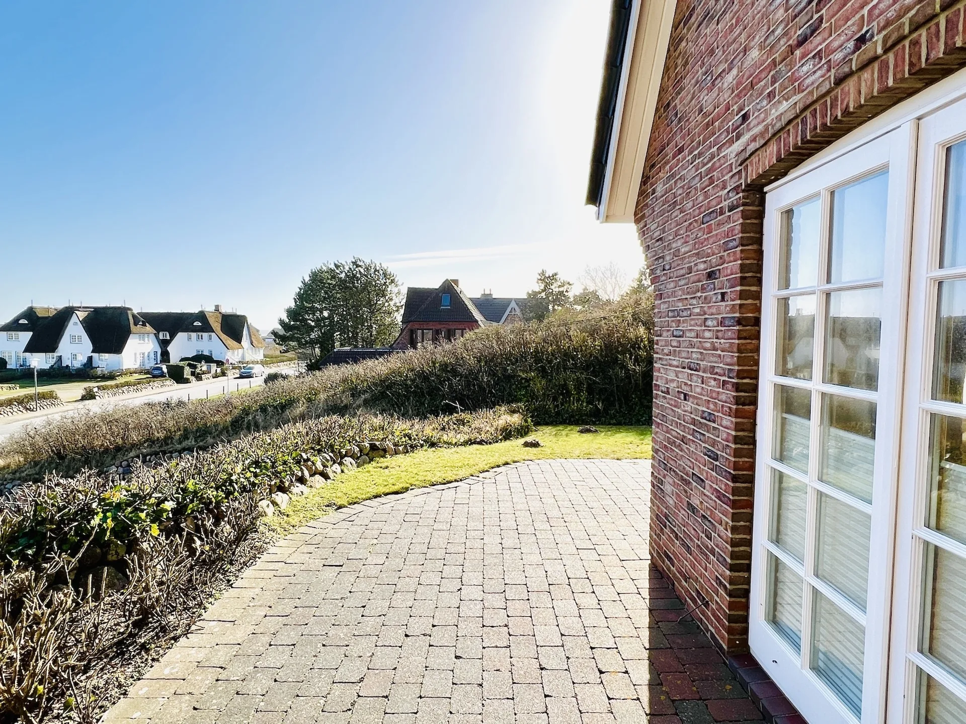 Bild - Erdgeschosswohnung auf einer Düne mit Blick über das Wattenmeer