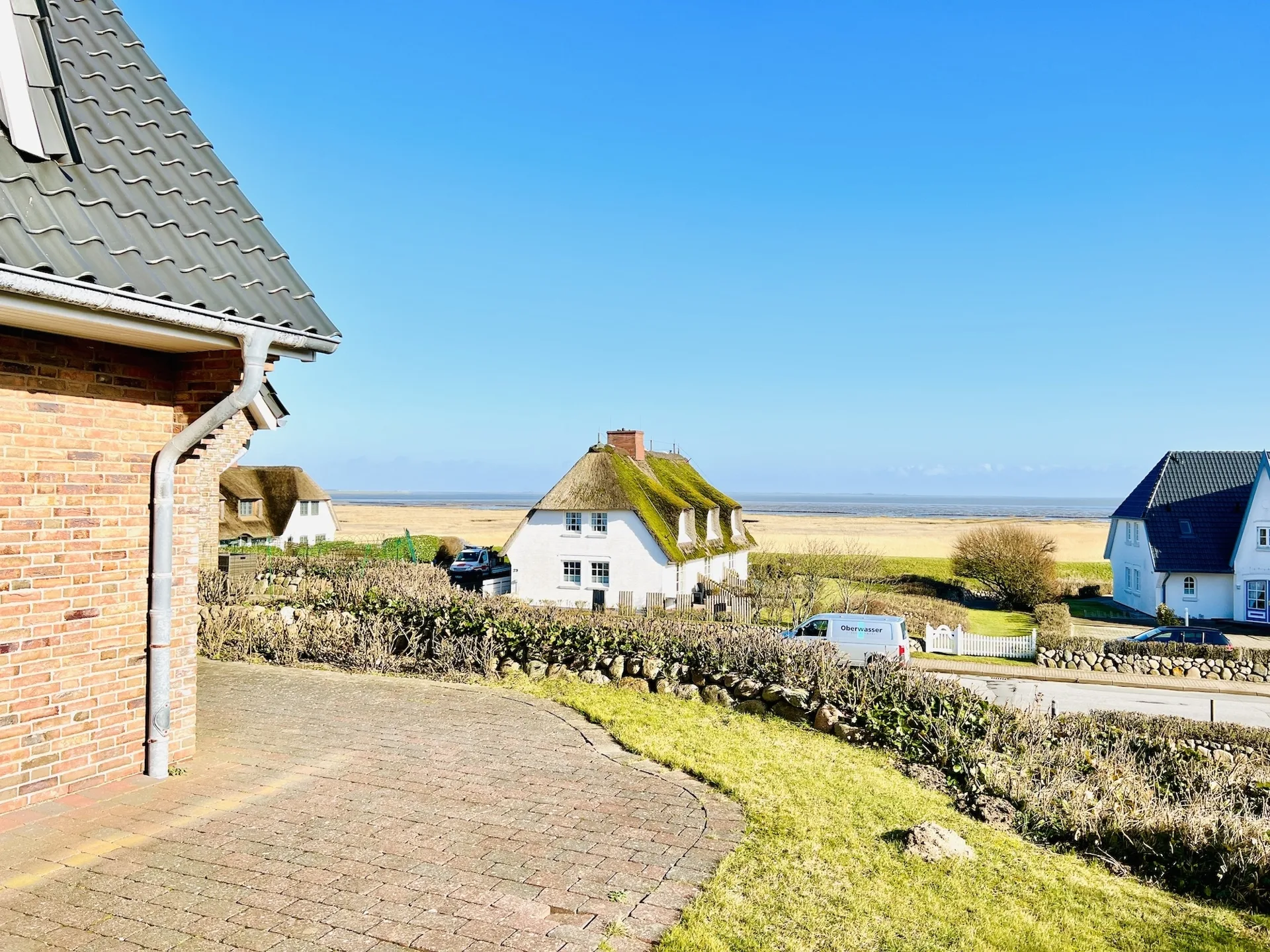 Bild - Erdgeschosswohnung auf einer Düne mit Blick über das Wattenmeer