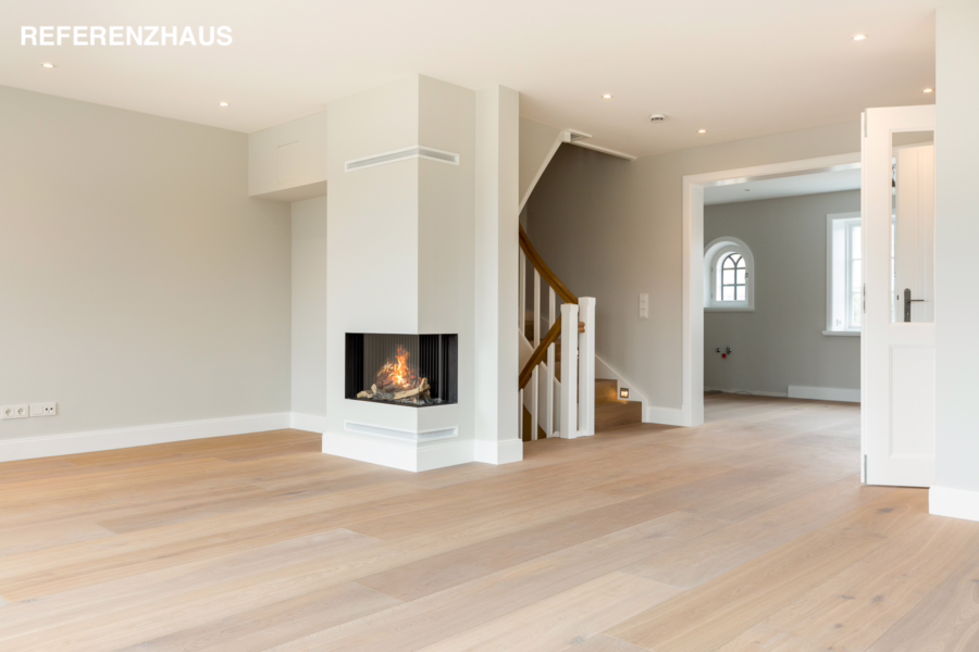 Bild - -Top-Lage- Neubau-Doppelhaus unter Reet mit Garage an den Dünen in Wenningstedt (Haus 3)