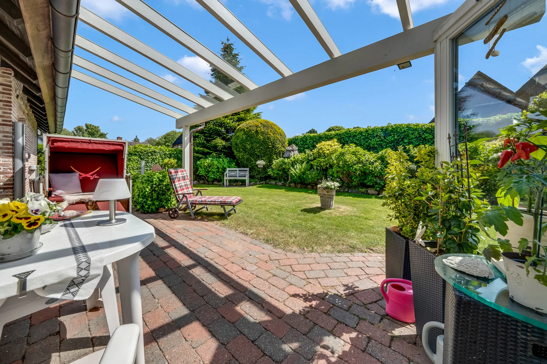 Bild - Saniertes Einzelhaus mit schönem Garten