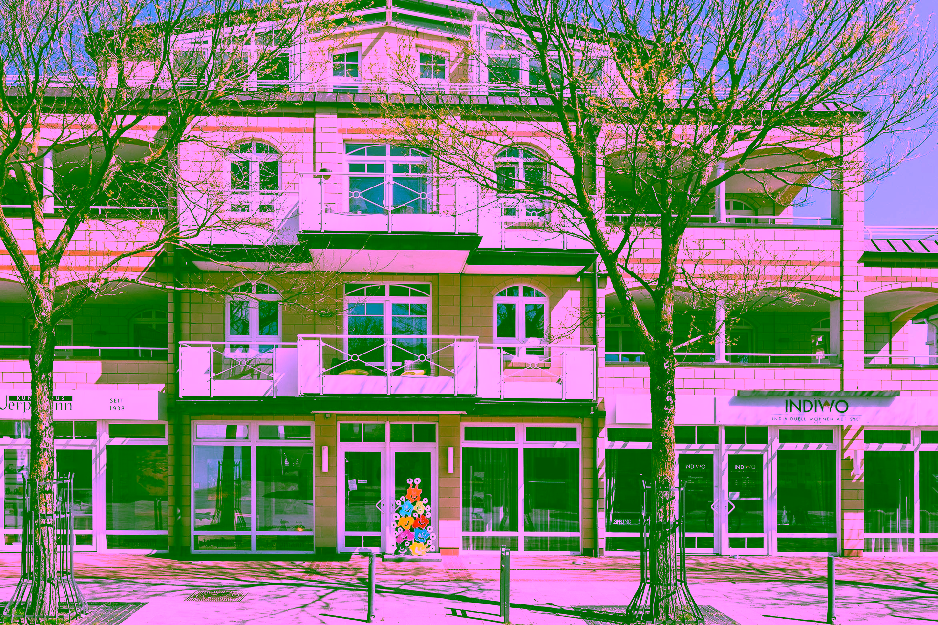 Charmante zwei Zimmer Wohnung im Herzen von Westerland mit Tiefgarage und Wellnessbereich - Bild (18031)