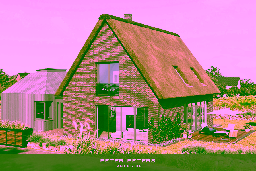 Titelbild - Einzigartige „Villa Deich“ F31– Modernes Reetdachhaus im Dünenpark List auf Sylt