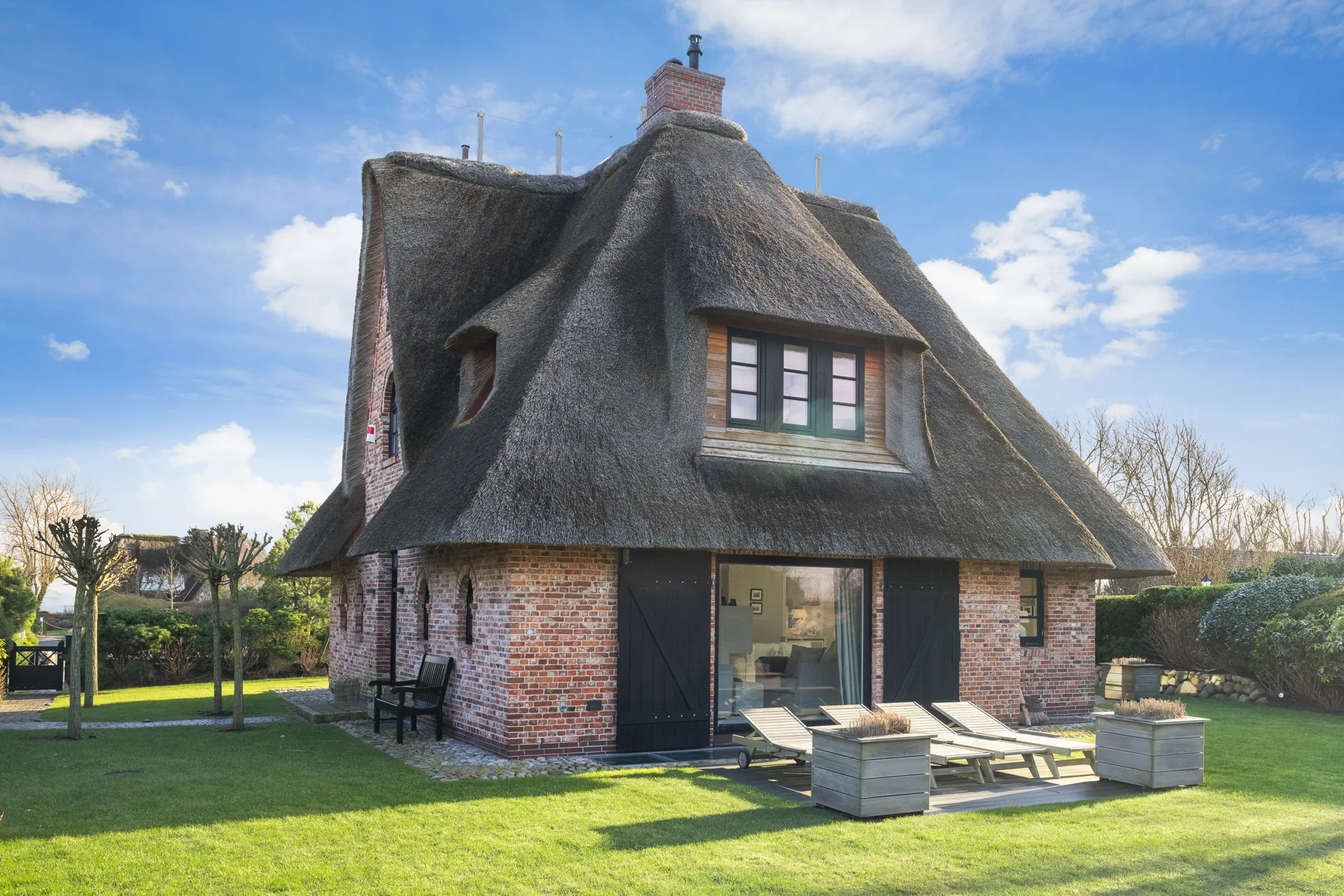 Bild - Luxuriöses Einzelhaus mit Blick auf das Wattenmeer