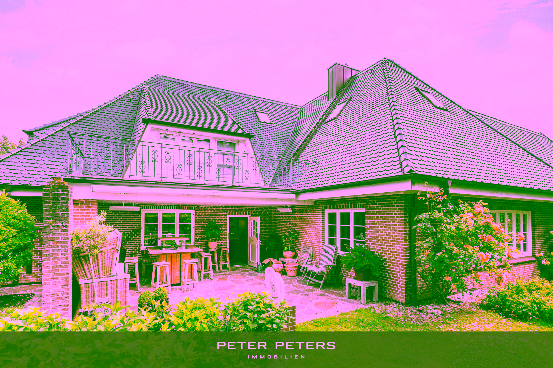 Einmaliges Anwesen mit schönem Parkgrundstück in Morsum - Titelbild (8336)