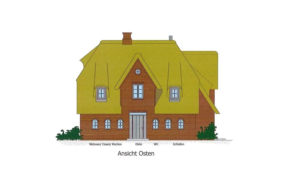 Osten - Großzügige Reethausteile in strandnaher Lage – 2 Ferienwohnungen und 1 Dauerwohnung –