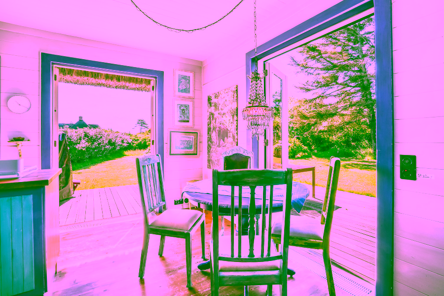 Bild - Charmante Haushälfte mit Blick auf das Quermarkenfeuer