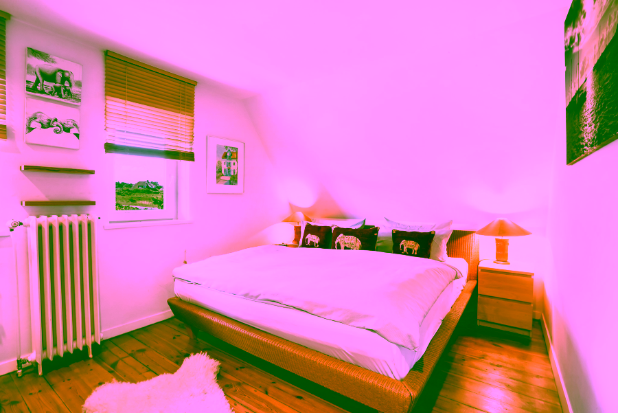 Bild - Charmante Haushälfte mit Blick auf das Quermarkenfeuer