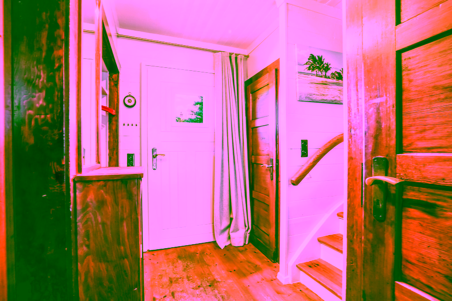 Bild - Charmante Haushälfte mit Blick auf das Quermarkenfeuer