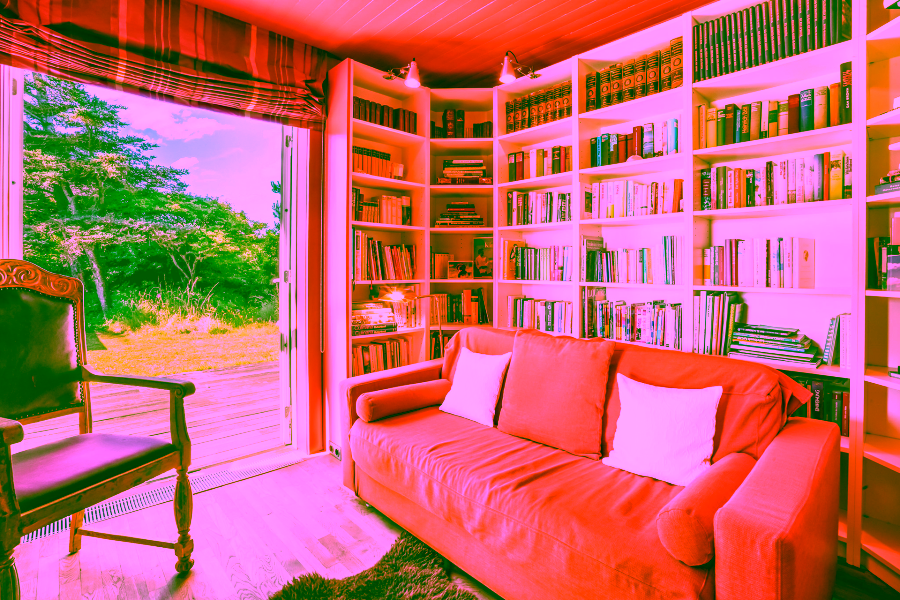 Bild - Charmante Haushälfte mit Blick auf das Quermarkenfeuer