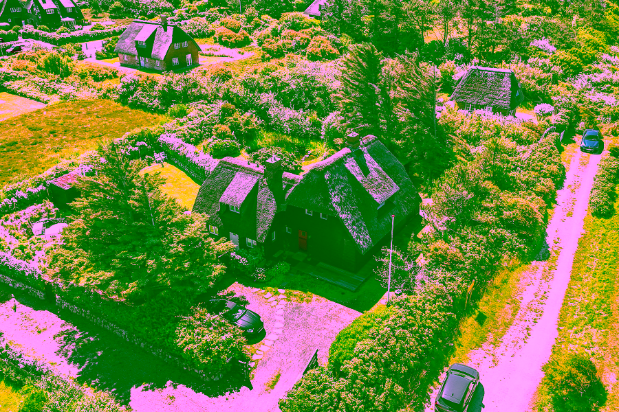 Bild - Charmante Haushälfte mit Blick auf das Quermarkenfeuer