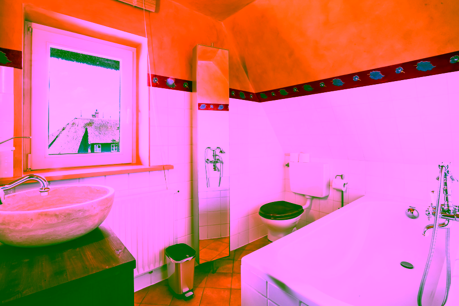 Bild - Charmante Haushälfte mit Blick auf das Quermarkenfeuer