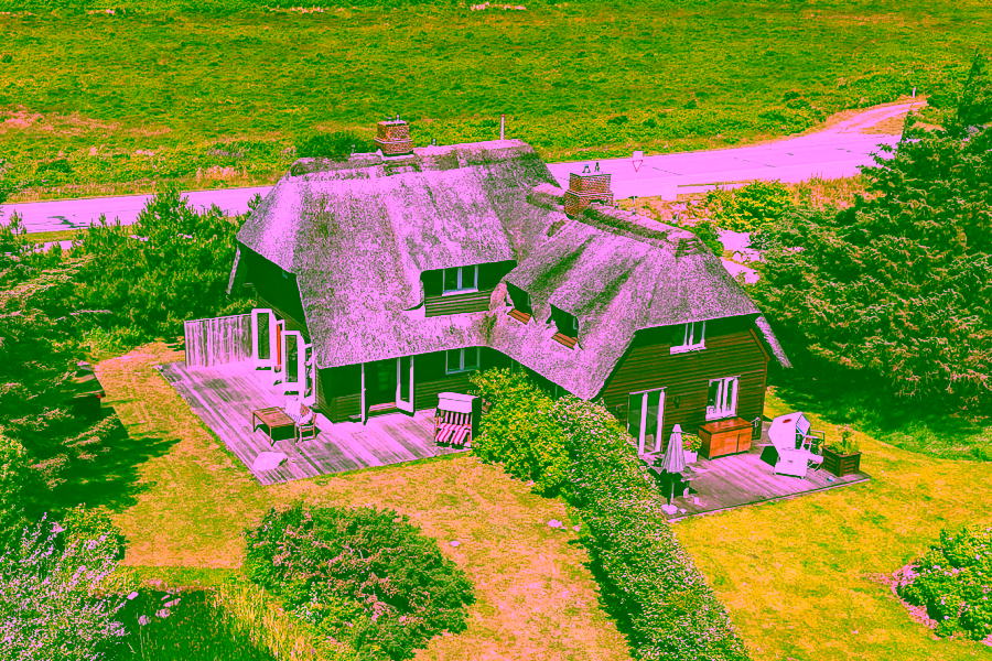 Bild - Charmante Haushälfte mit Blick auf das Quermarkenfeuer