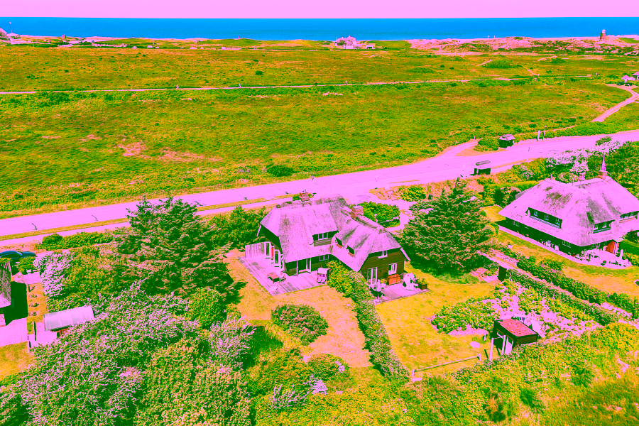 Bild - Charmante Haushälfte mit Blick auf das Quermarkenfeuer