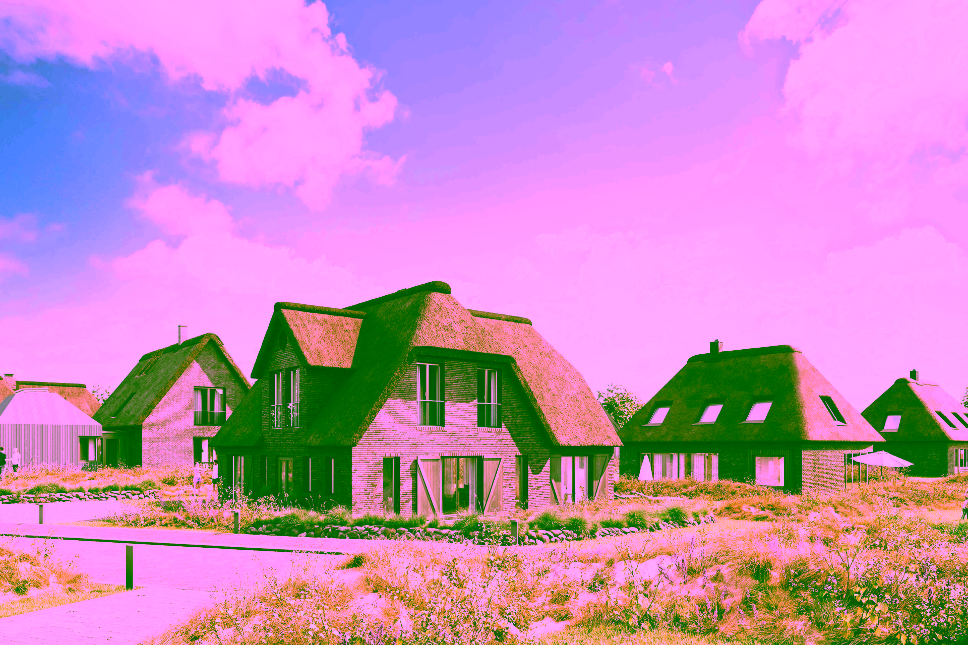 Kleine halbe Düne – F 51 Luxuriöses Ferienhaus unter Reet in List auf Sylt - Bild (17786)