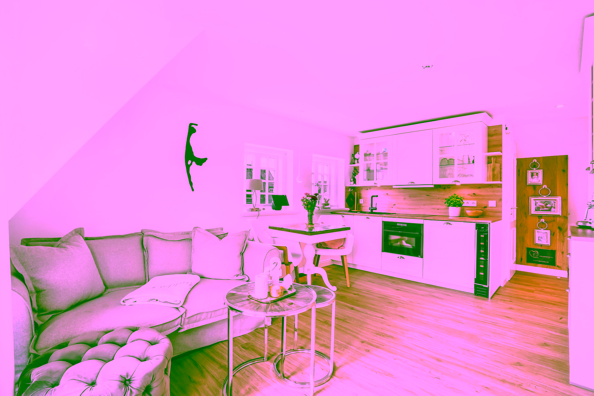 Schöne, ruhig gelegene Wohnung zwischen Dorfteich und Weststranddünen - Bild (15359)