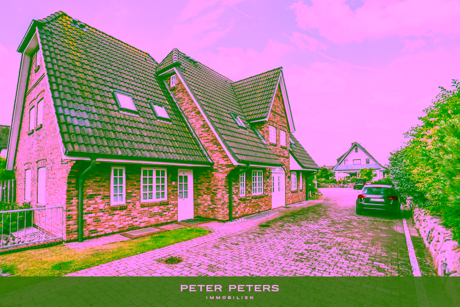 Titelbild - Schöne, ruhig gelegene Wohnung zwischen Dorfteich und Weststranddünen