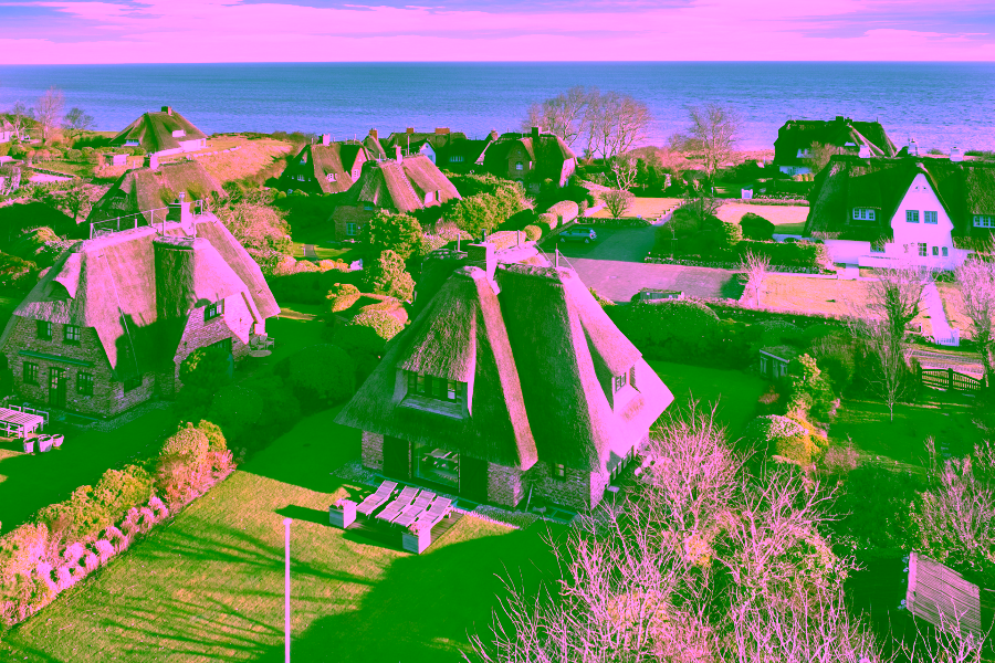 Bild - Luxuriöses Einzelhaus mit Blick auf das Wattenmeer