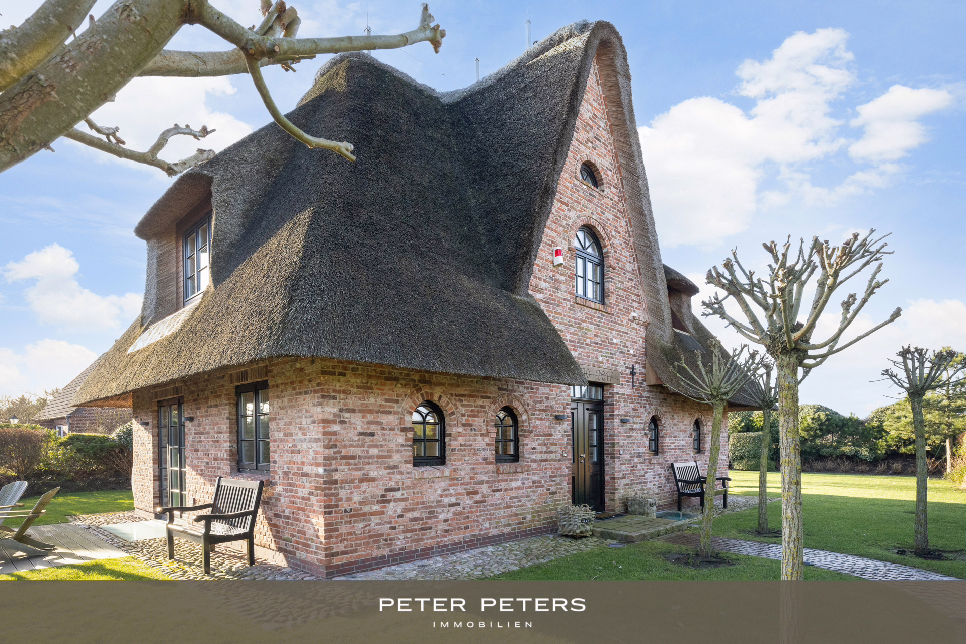 Luxuriöses Einzelhaus mit Blick auf das Wattenmeer, 25980 Sylt-Ost / Keitum, Einfamilienhaus