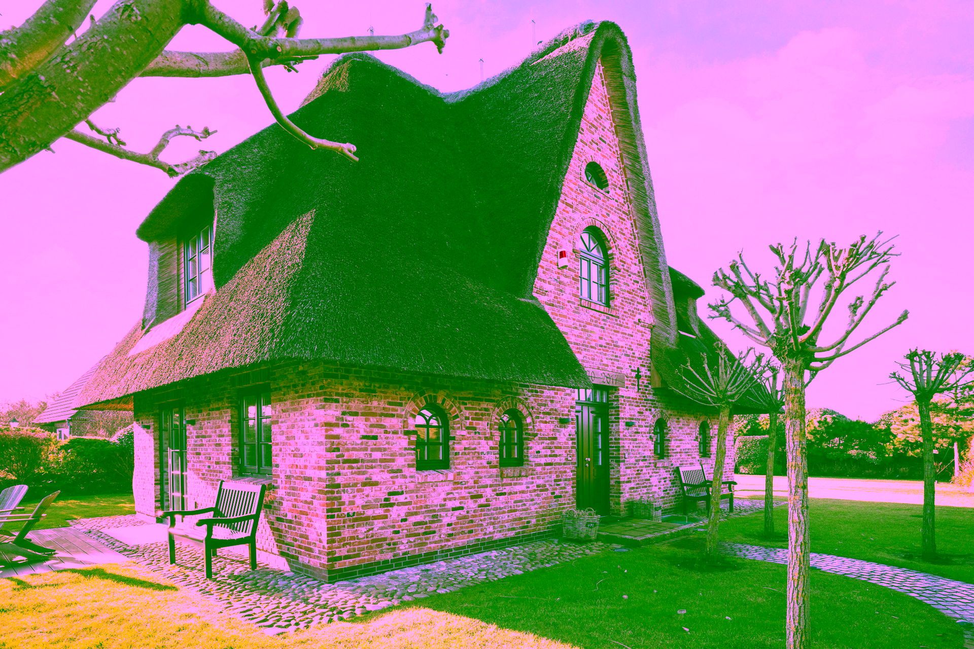 Luxuriöses Einzelhaus mit Blick auf das Wattenmeer, 25980 Sylt-Ost / Keitum, Einfamilienhaus