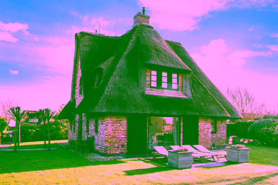 Bild - Luxuriöses Einzelhaus mit Blick auf das Wattenmeer