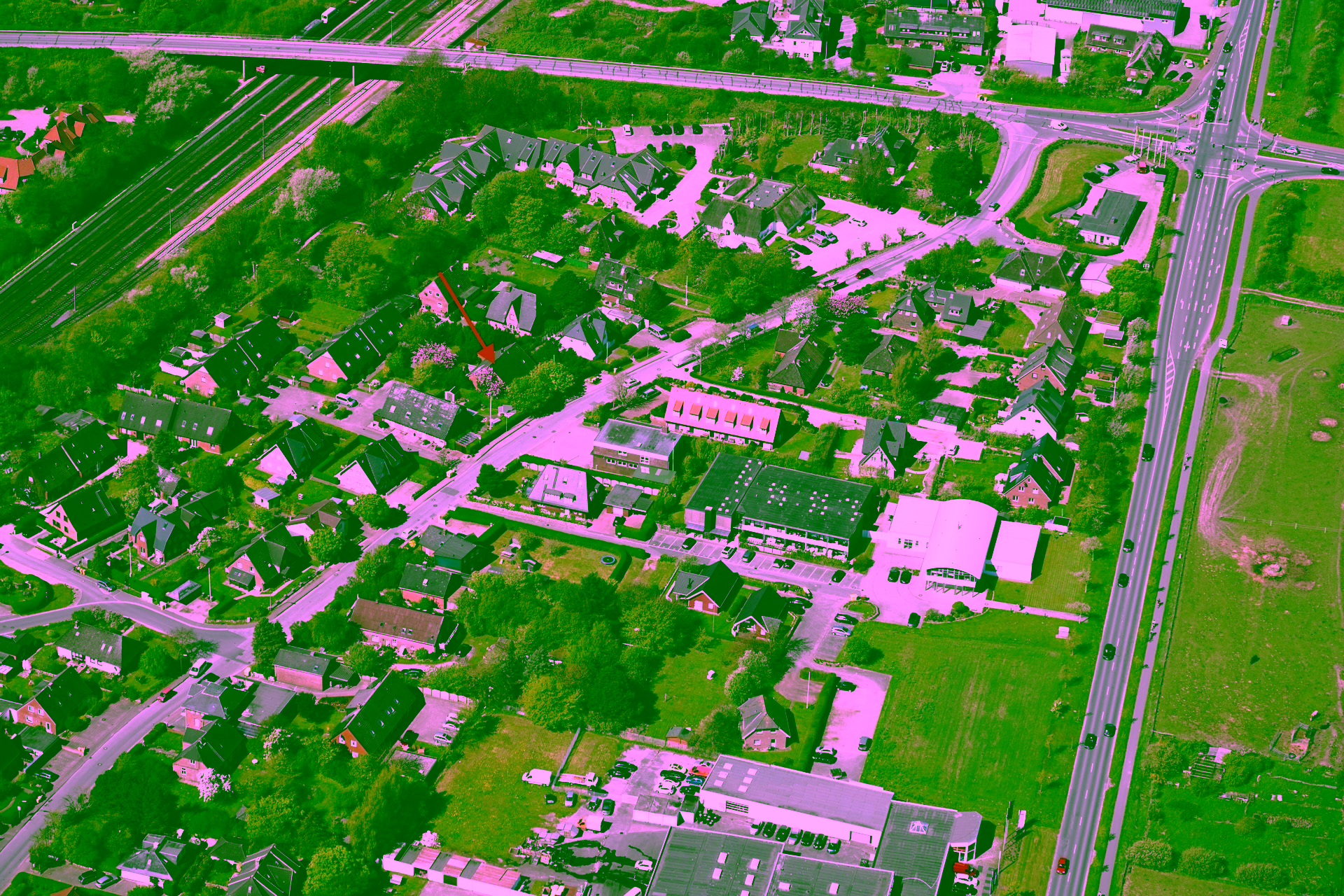 Baugrundstück in zentraler Lage von Tinnum - Bild (14725)