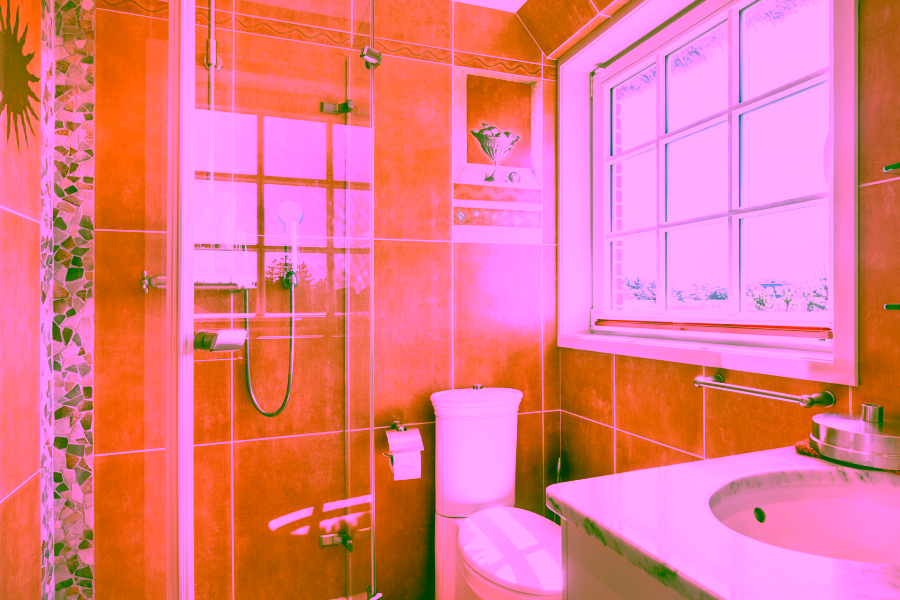 Bild - Reetgedecktes Hausteil zwischen beiden Meeren in Kampen