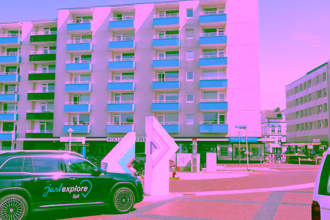 Zentrale zwei Zimmerwohnung mit herrlichem Meerblick in strandnaher Lage - Bild (17040)