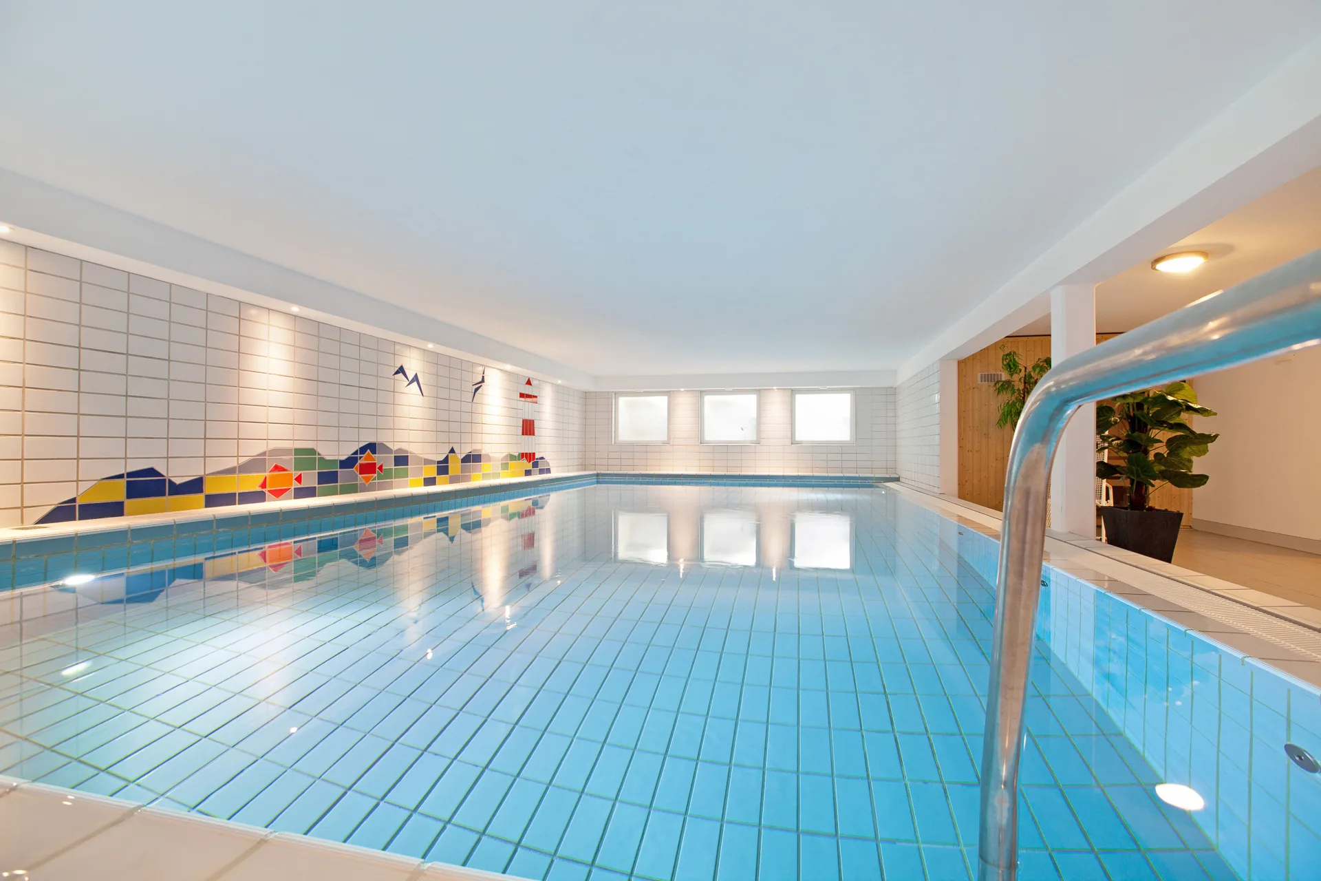 Bild - Gemütliche Erdgeschosswohnung mit Südgarten -Schwimmbad und Sauna im Haus-