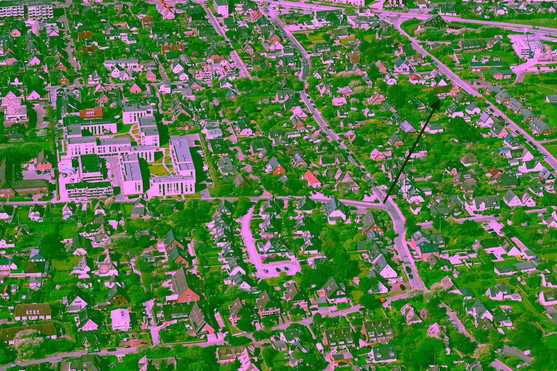 Neubau eines freistehenden Wohnhauses (Dauerwohnung) mit Garage in Westerland - Bild (17386)