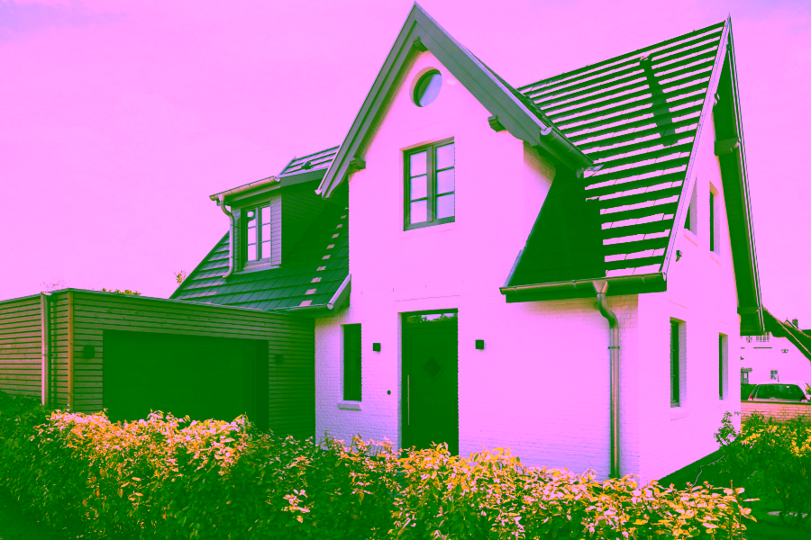 Bild - Neubau eines freistehenden Wohnhauses (Dauerwohnung) mit Garage in Westerland