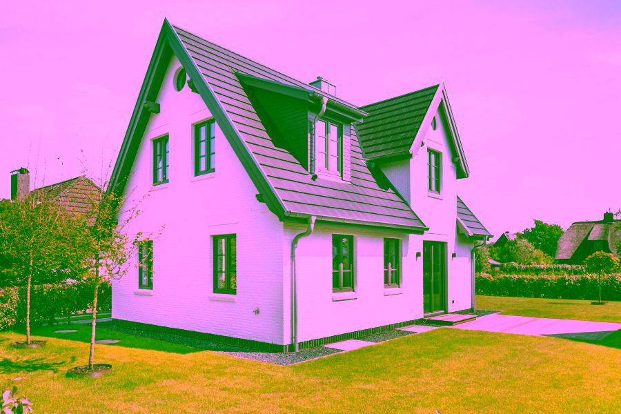 Bild - Neubau eines freistehenden Wohnhauses (Dauerwohnung) mit Garage in Westerland