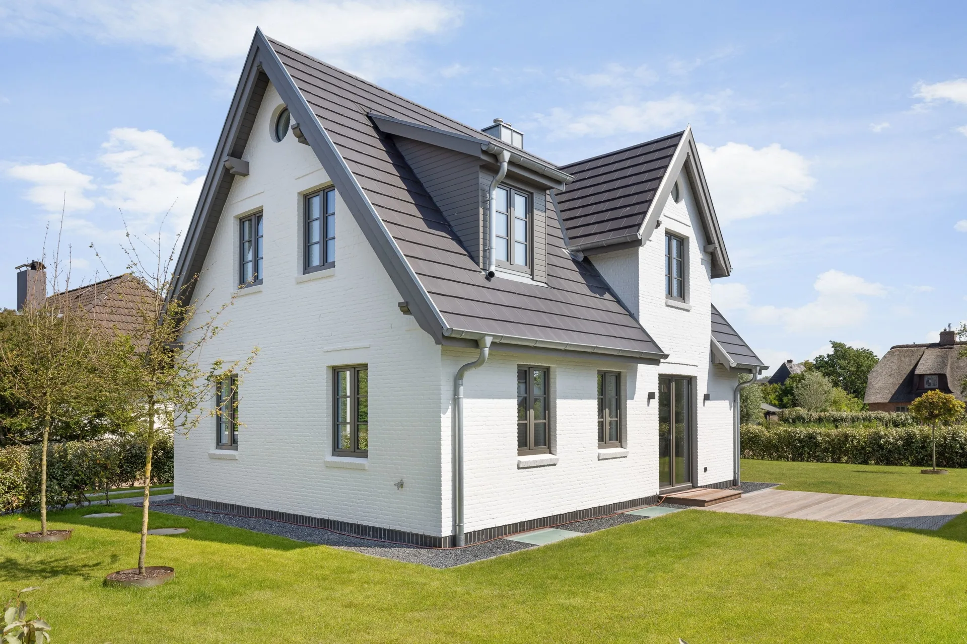 Bild - Neubau eines freistehenden Wohnhauses (Dauerwohnung) mit Garage in Westerland