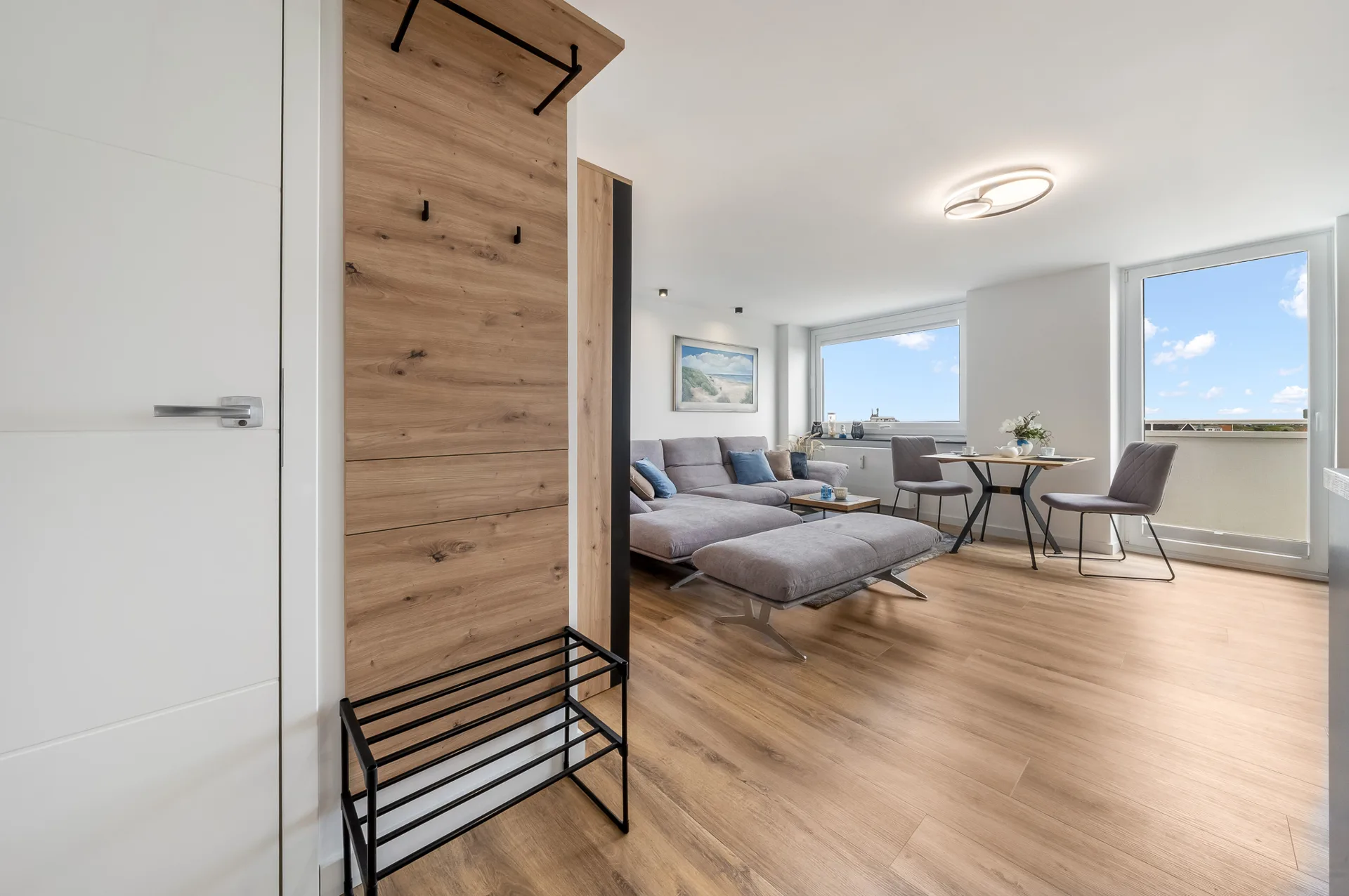 Bild - Sanierte 2 Zimmer Wohnung in Westerland mit Blick zum Rantumbecken