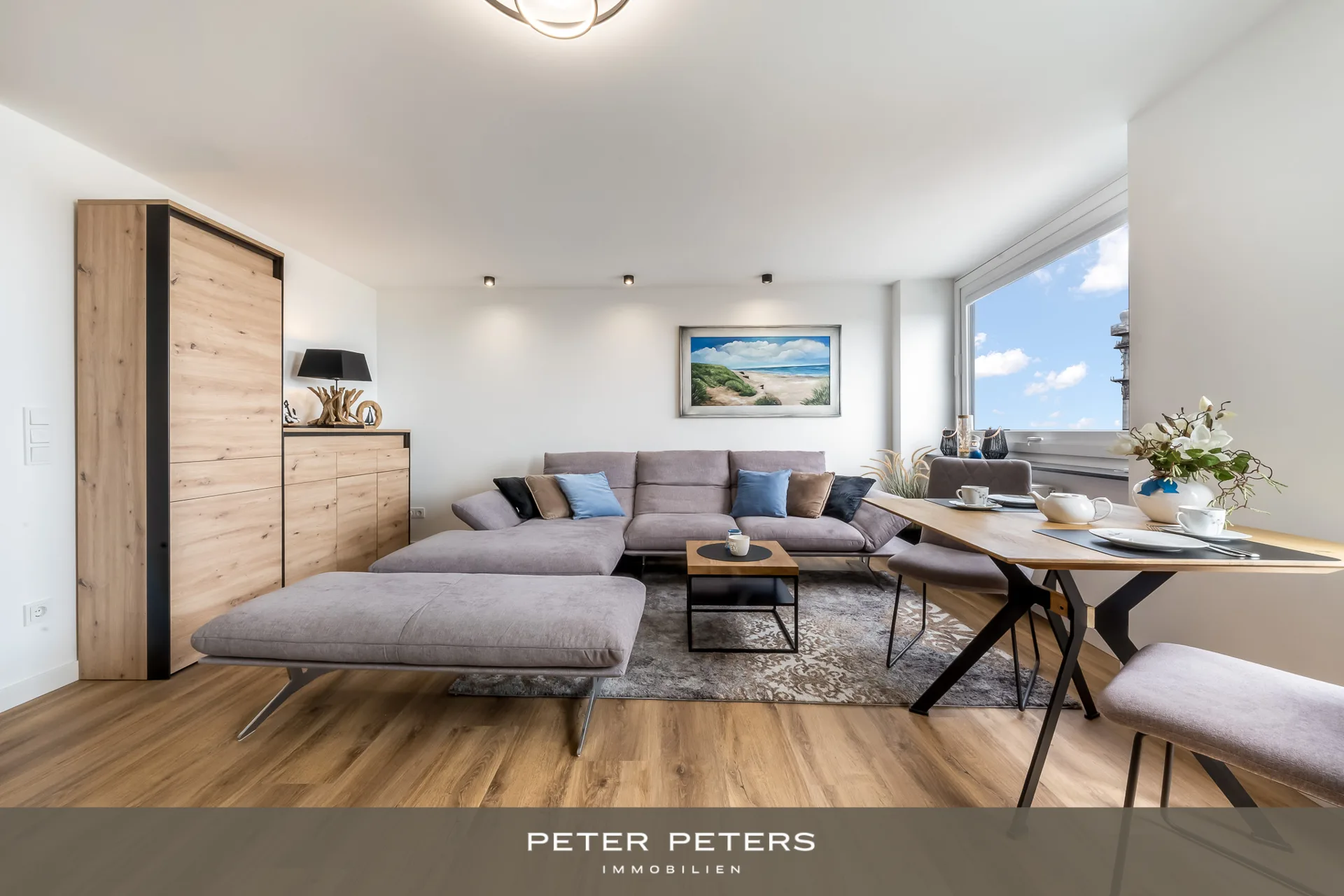 Bild - Sanierte 2 Zimmer Wohnung in Westerland mit Blick zum Rantumbecken