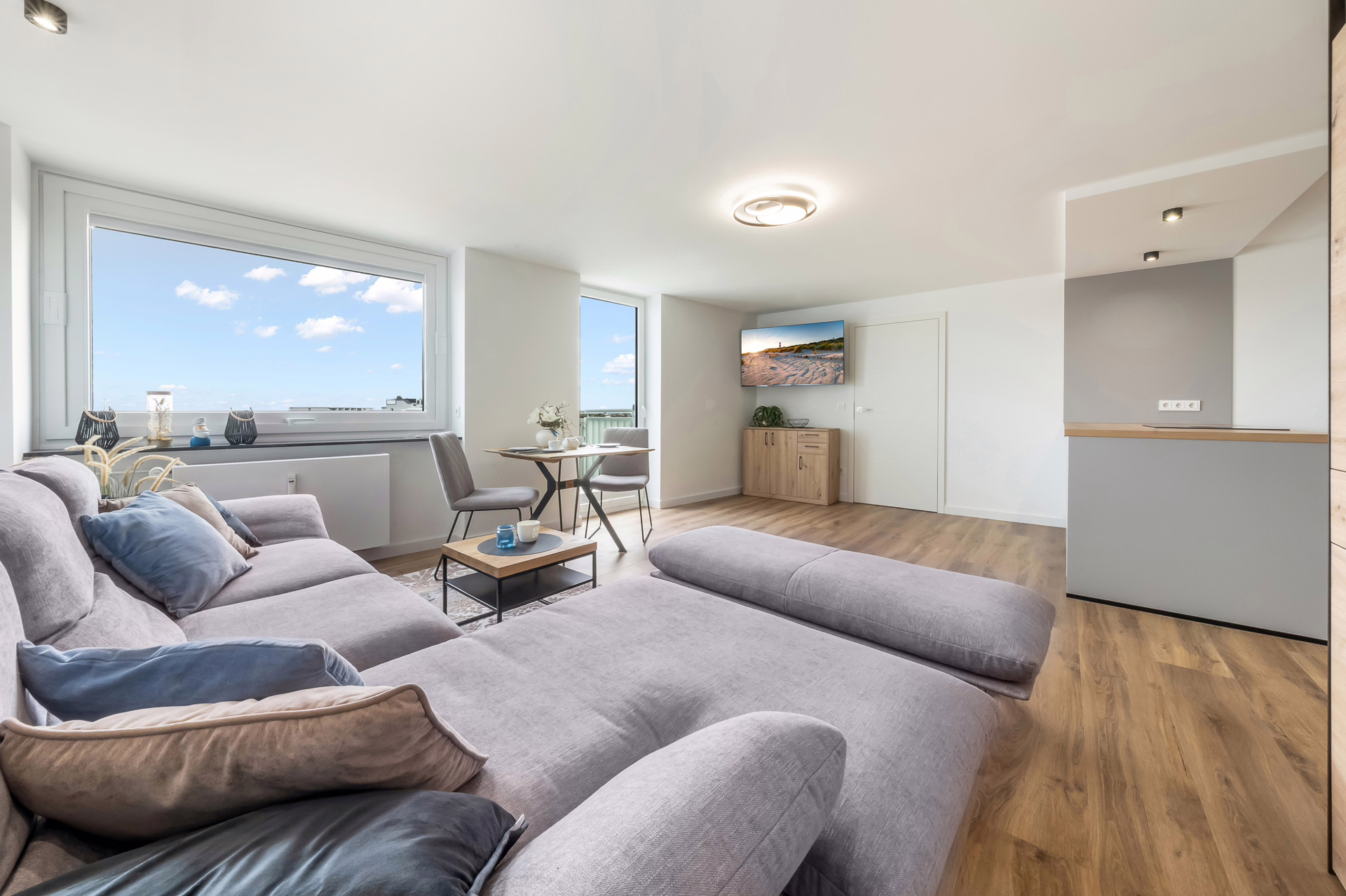Sanierte 2 Zimmer Wohnung in Westerland mit Blick zum Rantumbecken - Bild (71905)