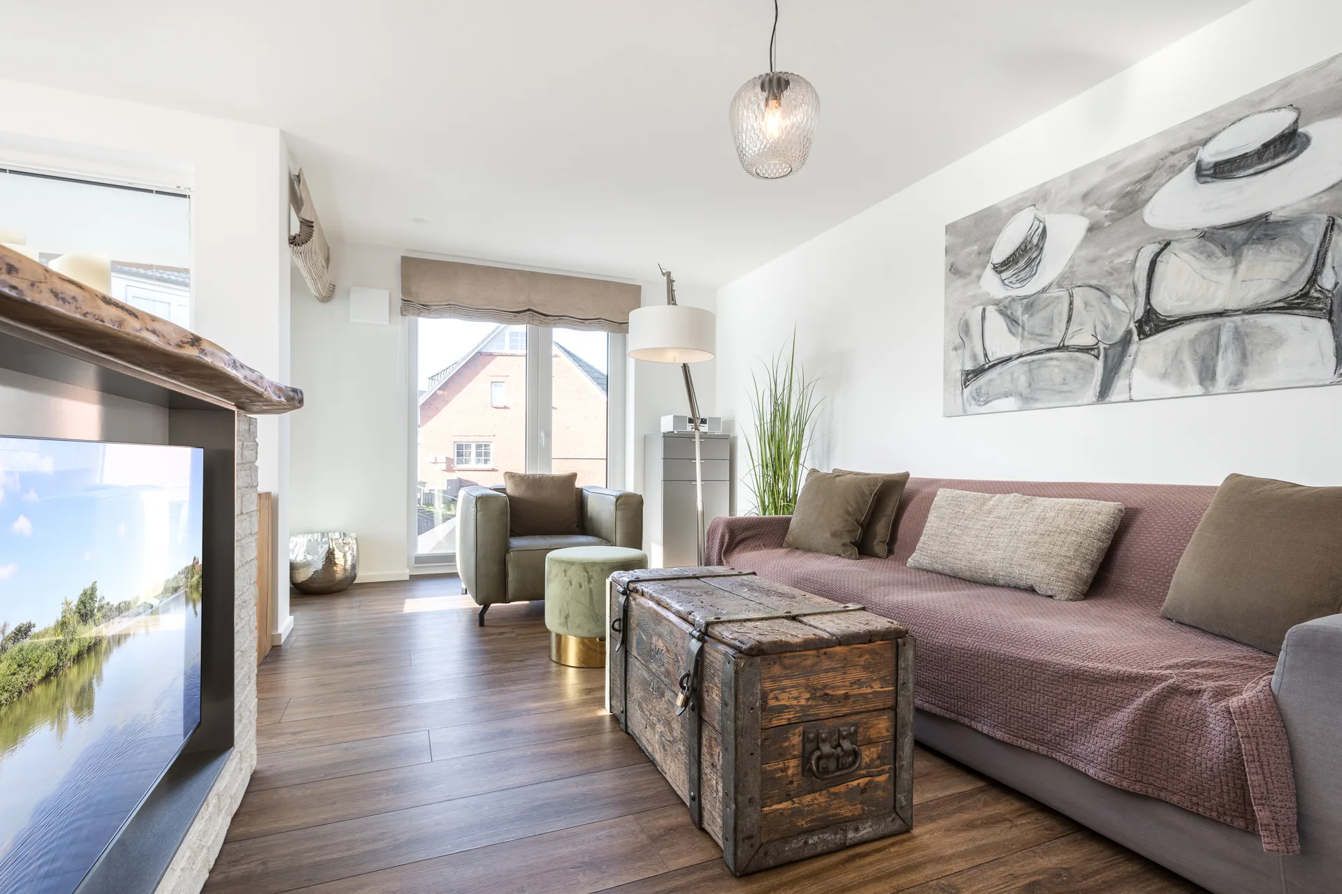 Bild - helles und modernes 3-Zimmer Appartement mit 2 Balkonen und Fahrstuhl in strandnaher Lage von List