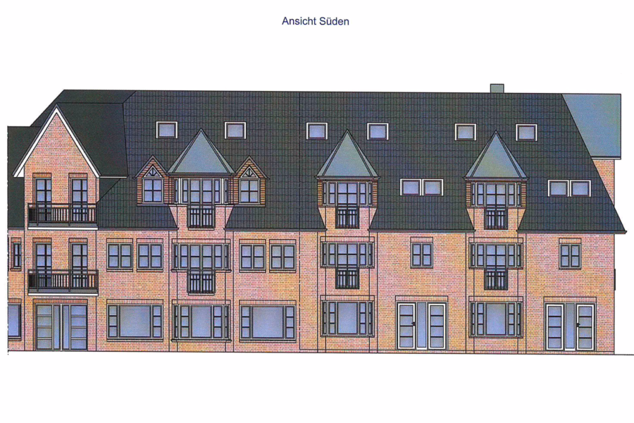 Ansicht Süden - Gut vermietetes Wohn- und Geschäftshaus in zentraler Lage von Westerland