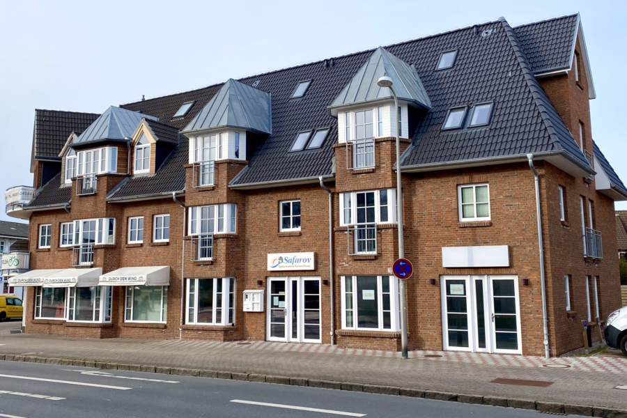 Ansicht Neubau - Gut vermietetes Wohn- und Geschäftshaus in zentraler Lage von Westerland