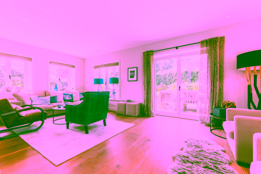 Bild - Moderne Haushälfte mit Einzelhauscharakter