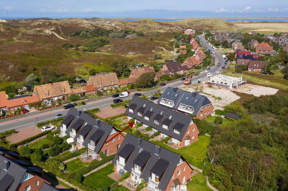 Bild - Modernes Reihenmittelhaus nahe den Lister Dünen