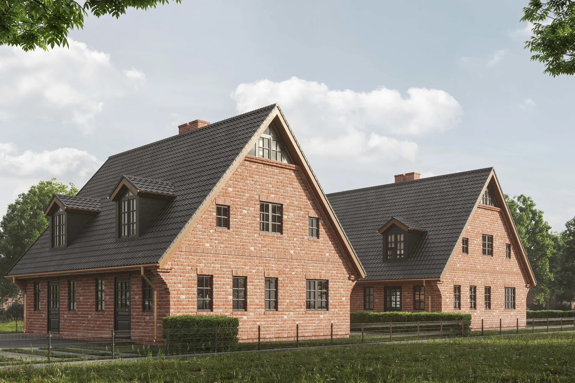 Bild - Neubau von 4 Doppelhaushälften (Ferien- und Dauerwohnungen) in Tinnum – 1 Ferieneinheit noch frei