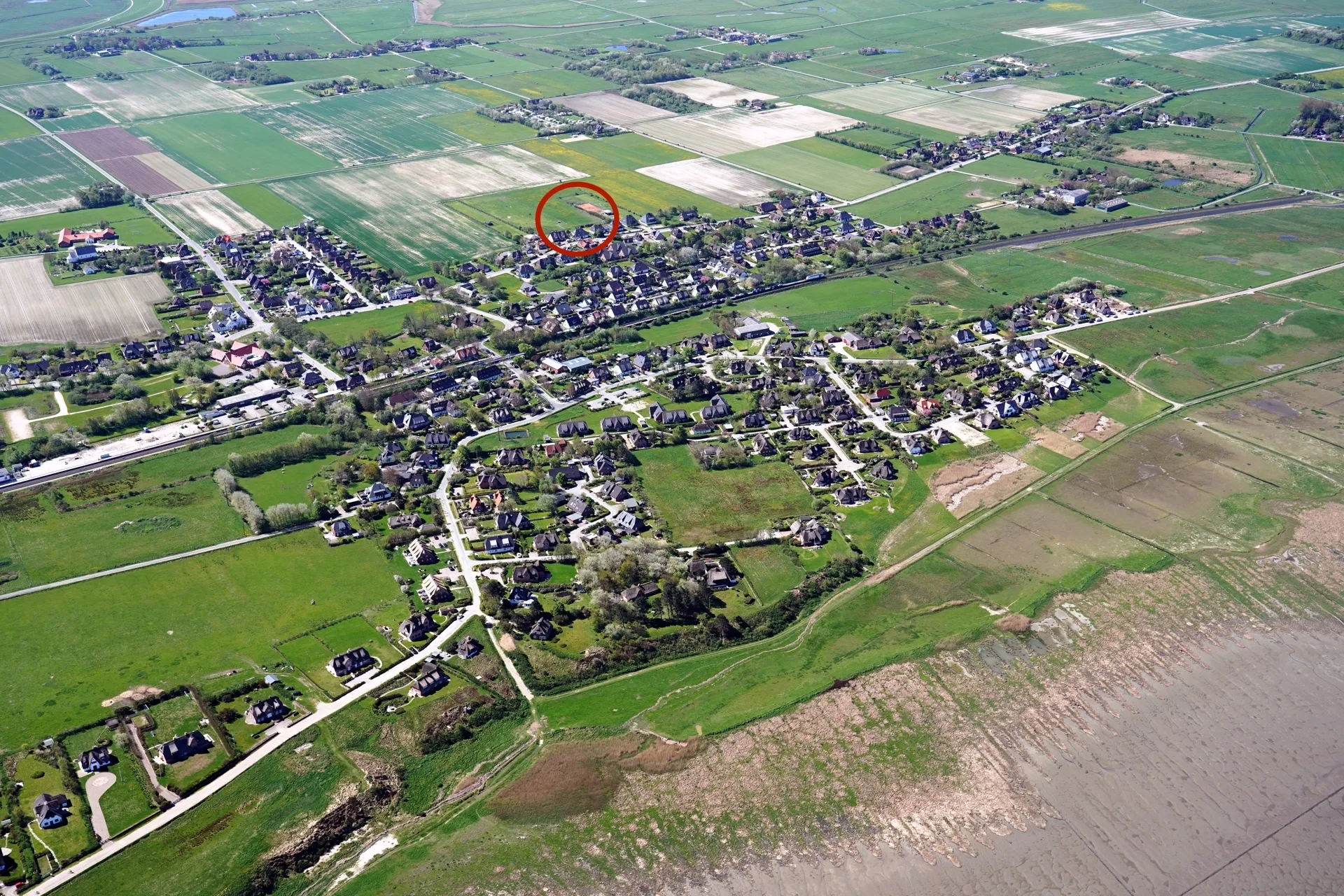 Bild - Erdgeschosswohnung mit herrlichem Weitblick über die Morsumer Wiesen