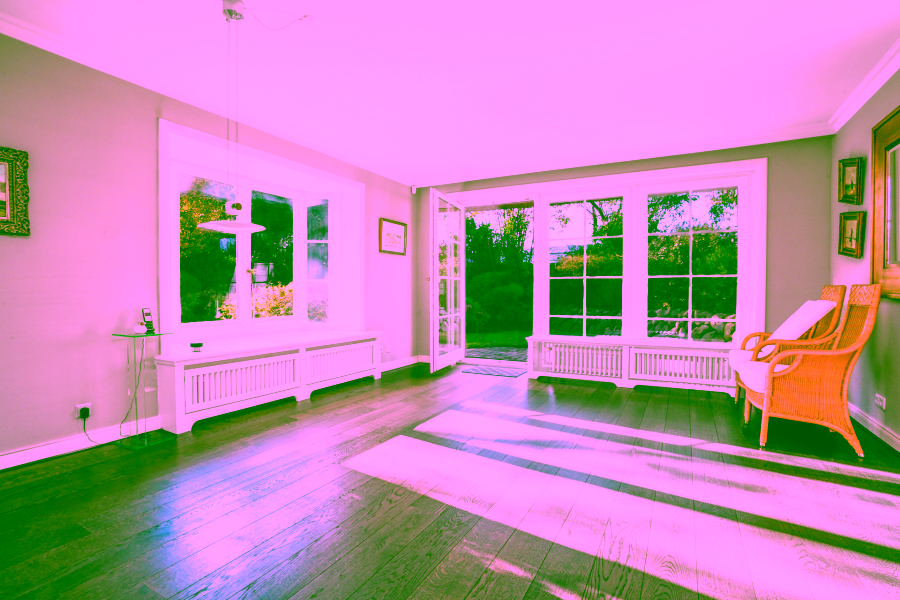 Bild - Zurückgezogenes Endhausteil mit schönem Garten in Keitum